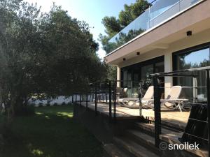 Budova, kde se apartmán nachází