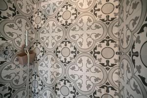 A bathroom at Sea Station