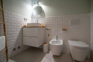 A bathroom at Sea Station