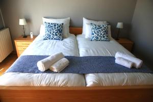 Postel nebo postele na pokoji v ubytování Villa Limun