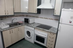 Kuchyňa alebo kuchynka v ubytovaní Apartamento Castilla