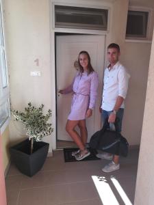 Hostia v ubytovaní Csabai Apartman