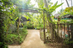 Zahrada ubytování Mekong Home