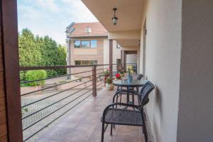 Balkon ili terasa u objektu Végvár Spa Apartman