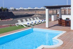 Basen w obiekcie Hipoclub Villas, Aguamarina 4 lub w pobliżu