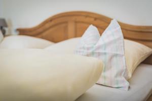 Postel nebo postele na pokoji v ubytování Haus Kristall