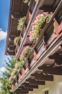 Balkón nebo terasa v ubytování Haus Kristall
