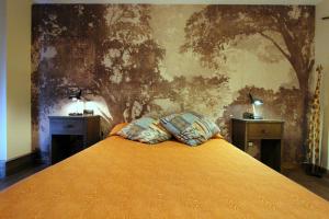 Postel nebo postele na pokoji v ubytování Hostal Mont Royal