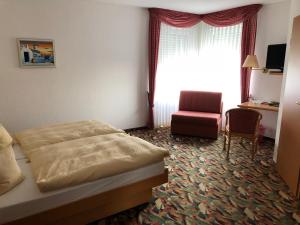 TV a/nebo společenská místnost v ubytování Pension Preussenstraße Leipzig