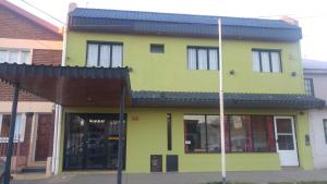 Bygningen som pensionatet ligger i