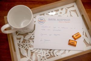 Majutusasutuses Hotel Acapulco olev sertifikaat, autasu, silt või muu dokument