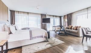 Istumisnurk majutusasutuses Elizabeth Arthotel Adults Only