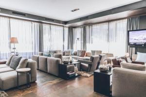 Istumisnurk majutusasutuses Elizabeth Arthotel Adults Only