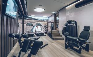 Spordikeskus ja/või sportimisvõimalused majutusasutuses Elizabeth Arthotel Adults Only