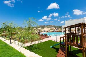 The swimming pool at or close to Ino Villa, Unique Group Gatherings, By ThinkVilla