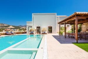 The swimming pool at or close to Ino Villa, Unique Group Gatherings, By ThinkVilla