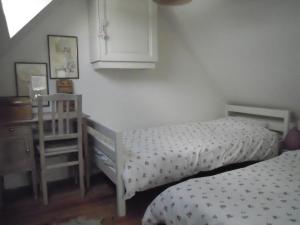 Postel nebo postele na pokoji v ubytování Holiday home Brokantie