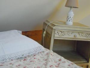 Postel nebo postele na pokoji v ubytování Holiday home Brokantie