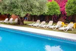 Bazén v ubytování AACR Hotel Monteolivos nebo v jeho okolí