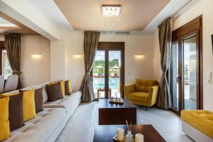 A seating area at Ino Villa, Unique Group Gatherings, By ThinkVilla