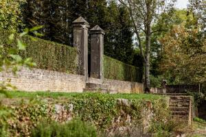 Château de Vignée外面的花园
