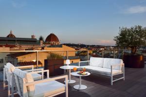 Balkón nebo terasa v ubytování Hotel Glance In Florence
