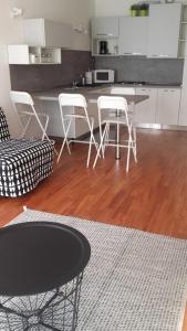 A kitchen or kitchenette at Gioel Studio