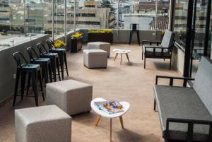 Hotel Plaza Carnaval的休息区