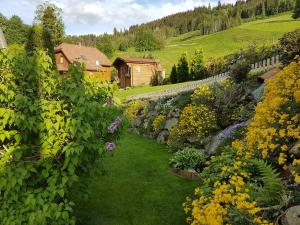 Zahrada ubytování Appartement BERGTRÄUME