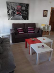 A seating area at EL RINCON DE LUZ