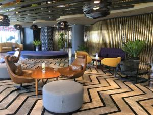 Posezení v ubytování M Hotel Danok