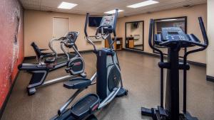 Fitness centrum a/nebo fitness zařízení v ubytování Best Western Sault Ste. Marie