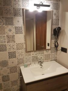 A bathroom at Hostal los Esquiladores