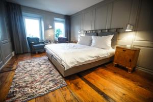 Postel nebo postele na pokoji v ubytování B&B Zum Schleif