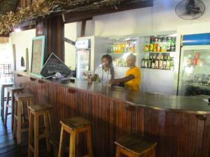 Lounge nebo bar v ubytování Tropic Hôtel