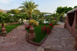Zahrada ubytování La Kasbah d'Ouzoud