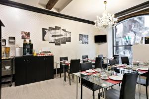 En restaurant eller et andet spisested på Abba Jazz Hotel Vitoria