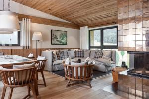 Posezení v ubytování Kitzbühel Lodge