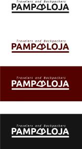 dos signos angulares con las palabras panopagos y pamologosa en Hostal Pampaloja, en Antofagasta