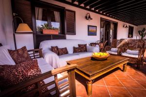 Posezení v ubytování Villa Carmen Lanzarote