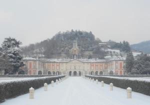 Villa Fenaroli Palace Hotel during the winter