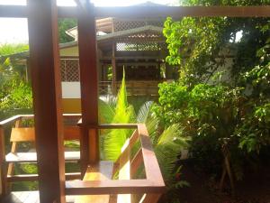 Taman di luar Pagalù Hostel