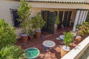 Zahrada ubytování Riad Tahra & Spa