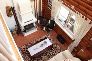 Posezení v ubytování Veerpalu Villa