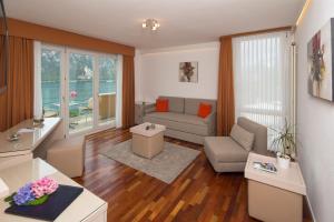 Istumisnurk majutusasutuses Hotel Campione