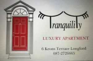 Sertifikat, nagrada, logo ili drugi dokument prikazan u objektu Tranquility