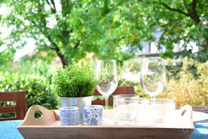 Nápoje v ubytování Haus mit Garten