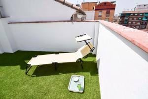 Balkon lub taras w obiekcie Letmalaga Cappuccino
