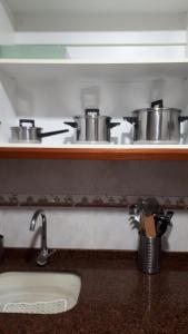 Kuchyň nebo kuchyňský kout v ubytování Casa Pueblo Alzira No Compartida