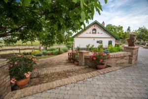 Zahrada ubytování Provence Birtok